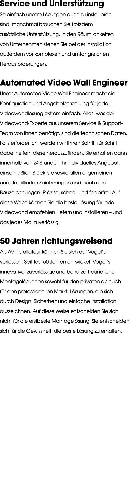 Service und Unterst tzung So einfach unsere L sungen auch zu installieren sind, manchmal brauchen Sie trotzdem zus tz...