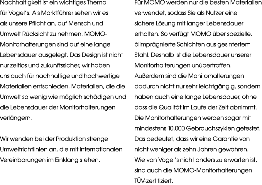 Nachhaltigkeit ist ein wichtiges Thema f r Vogel’s. Als Marktf hrer sehen wir es als unsere Pflicht an, auf Mensch un...