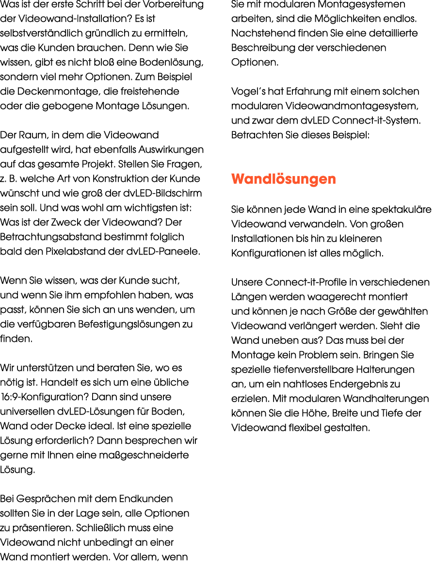 Was ist der erste Schritt bei der Vorbereitung der Videowand Installation? Es ist selbstverst ndlich gr ndlich zu erm...