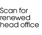 Scan for renewed head office