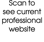 Scan to see current professional website 