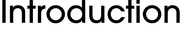 Introduction