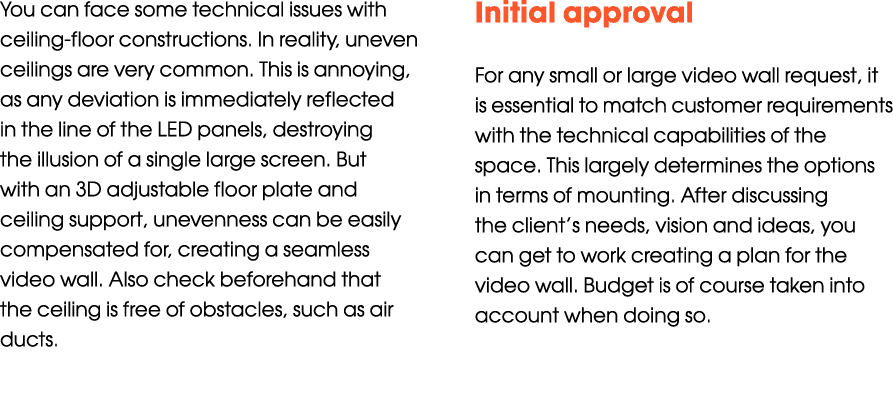 You can face some technical issues with ceiling floor constructions. In reality, uneven ceilings are very common. Thi...