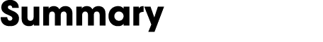 Summary 