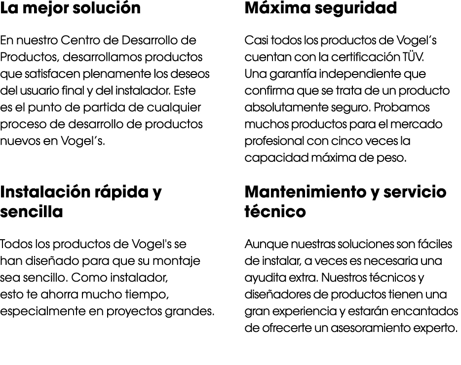 La mejor soluci n En nuestro Centro de Desarrollo de Productos, desarrollamos productos que satisfacen plenamente los...