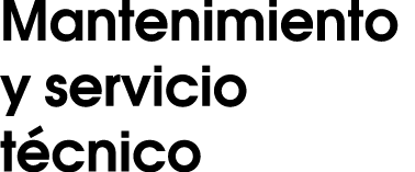 Mantenimiento y servicio t cnico