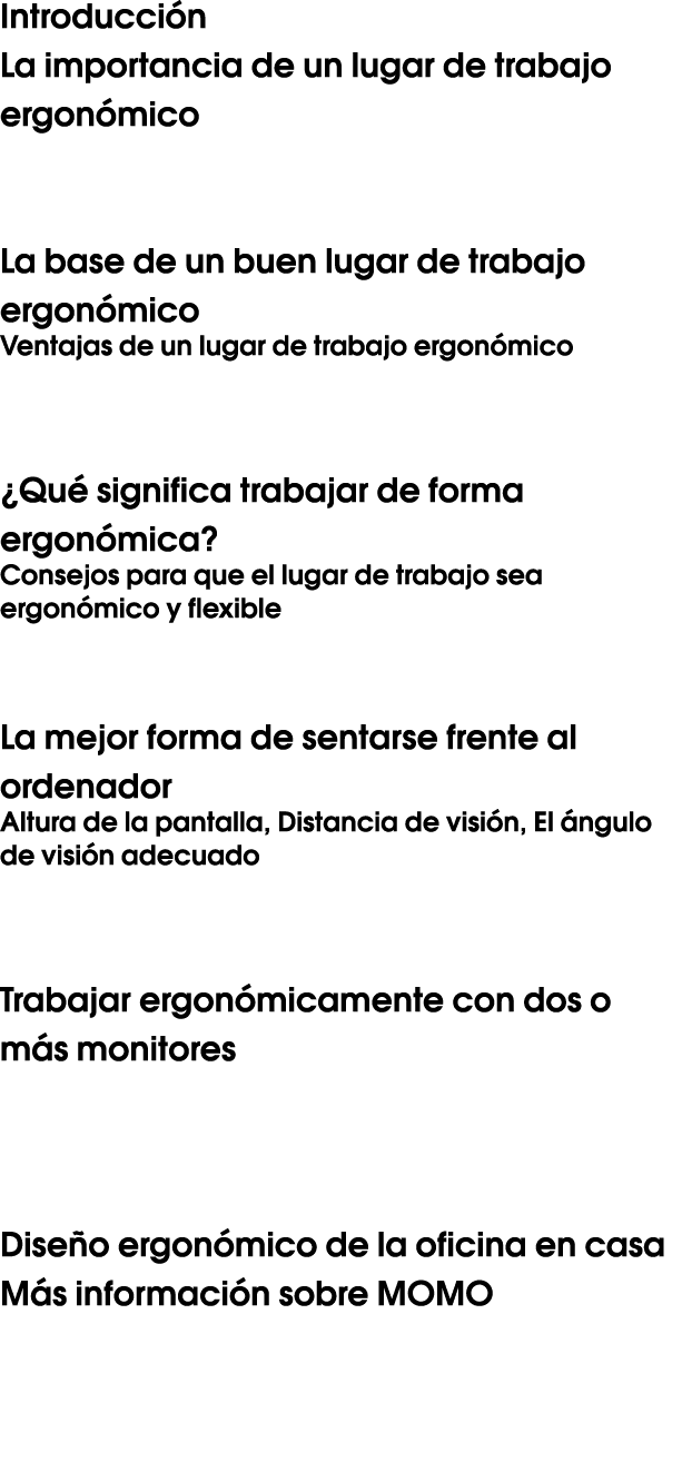Introducci n La importancia de un lugar de trabajo ergon mico La base de un buen lugar de trabajo ergon mico Ventaja...