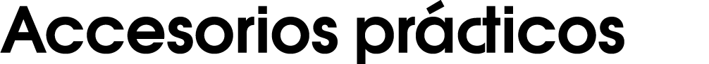 Accesorios prácticos