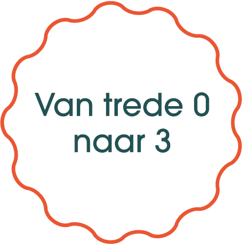 Van trede 0 naar 3