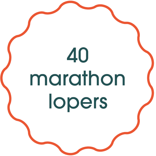 40 marathon lopers