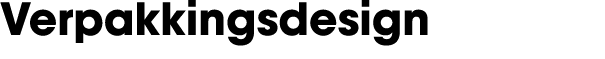 Verpakkingsdesign