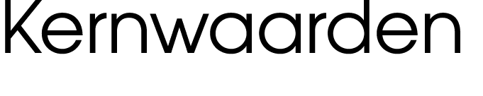 Kernwaarden